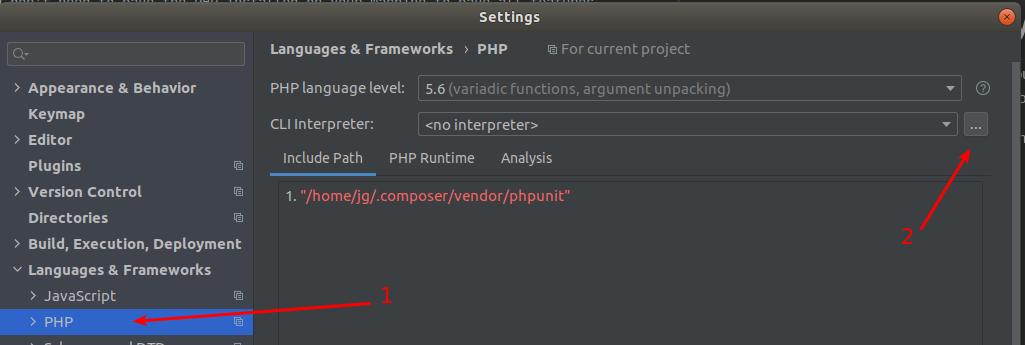PHPStorm Settings